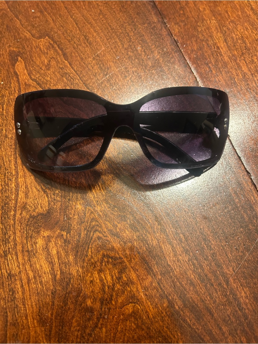 Steve Madden Y2K Women's Rectangle Shield Sunglasses